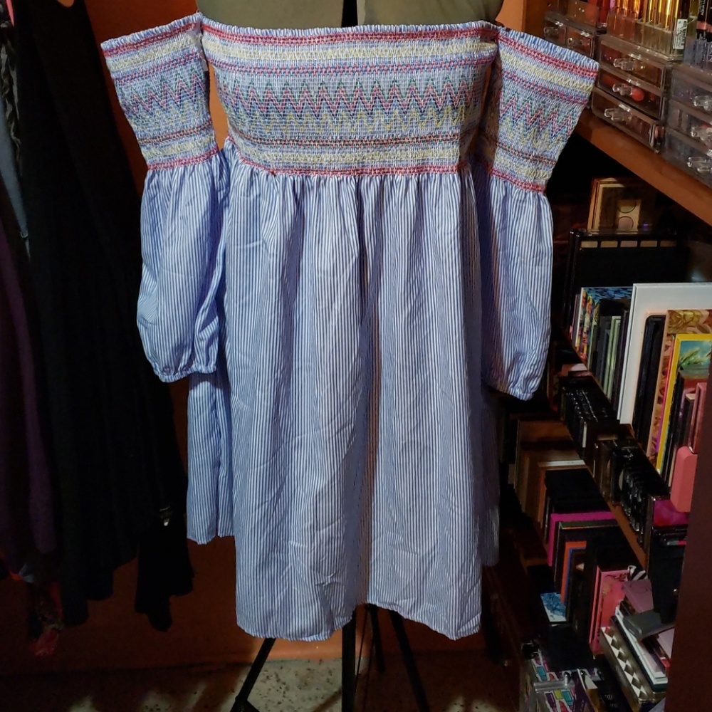 🐻Seersucker Sundress🐻